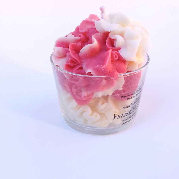 7 ème Sens - Wholesale Novelty Candle - Gourmet candle wild strawberry scent (L)1