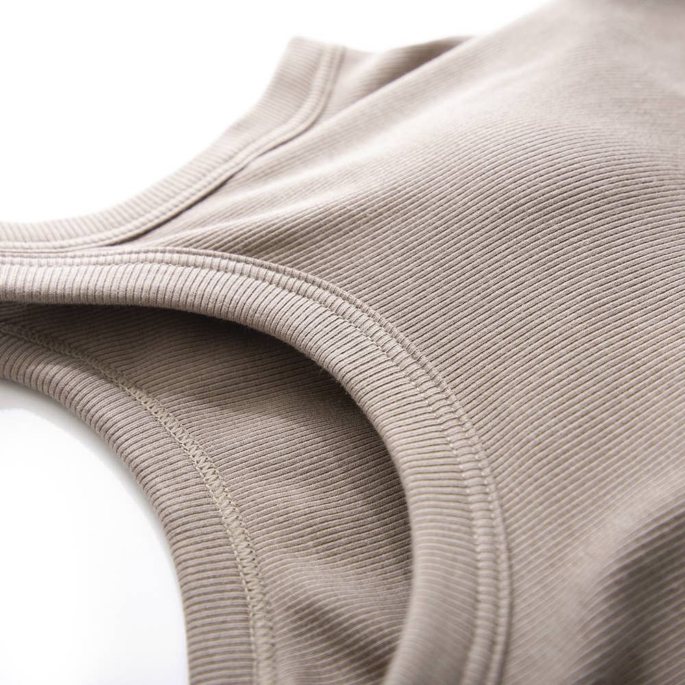 Rosa Clothing - Wholesale Tank Top - Women's - Essential basic rib tank top with built in bra in 13 colors27