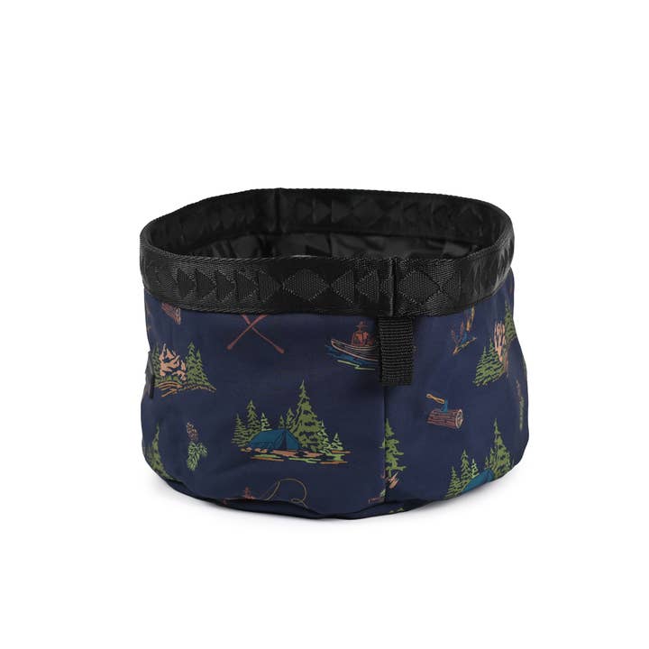 Carolina Pet Company - Wholesale Pet Travel Bowl - Cat/Dog - Pendleton Portable Travel Bowl7