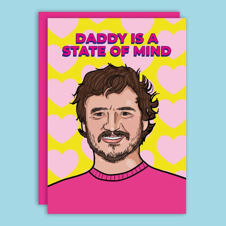 Studio Soph (We Pay Your Import Fees - We Ship DDP) - Venta al por mayor Tarjetas del Día del Padre - Tarjeta de felicitación Daddy Is A State Of Mind1