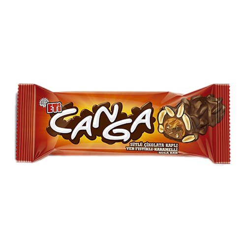 Aladdin - Wholesale Chocolate Bar - Eti Canga Chocolate With Peanuts - 4pcs