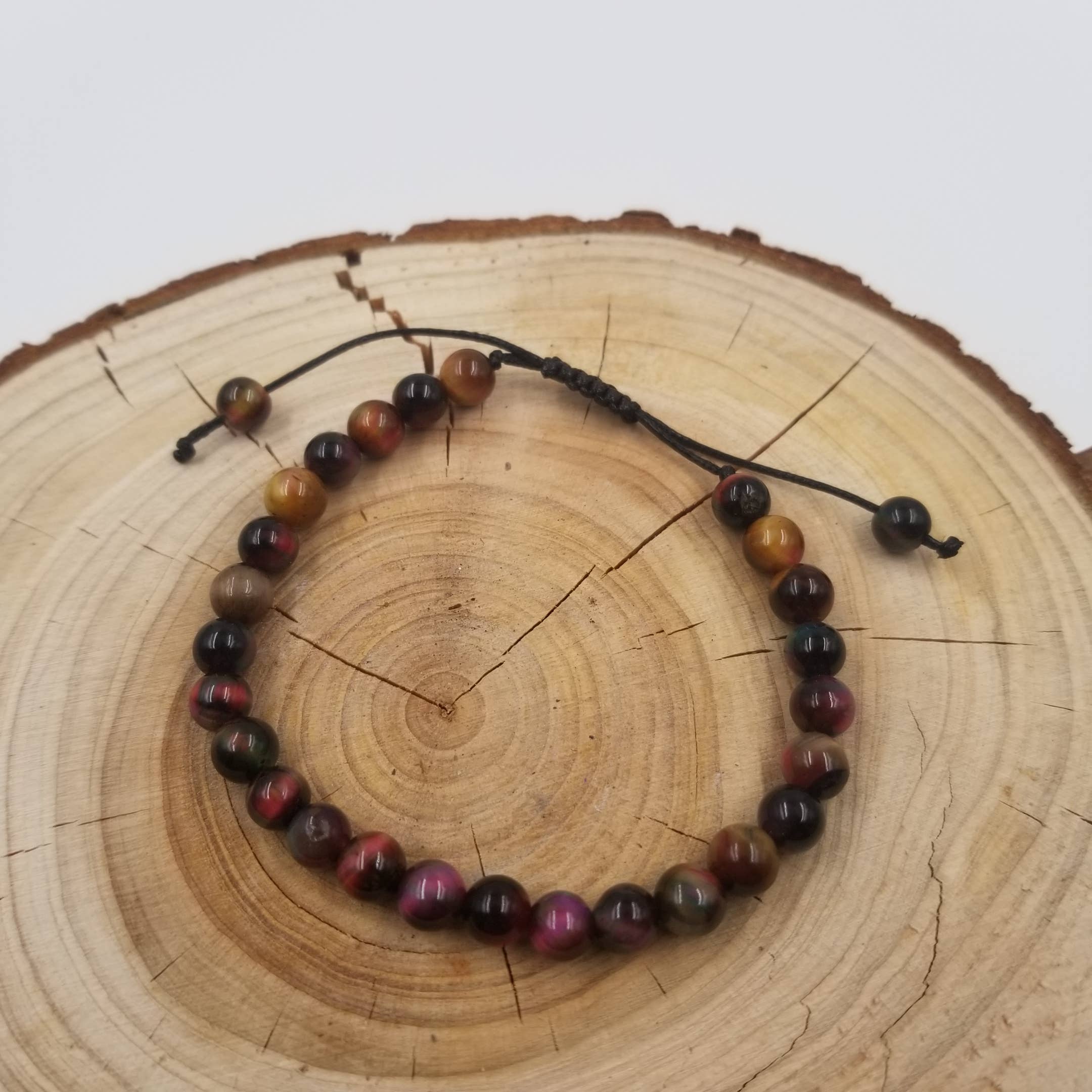 CHAKRA JEWELRY – wholesale Beaded bracelet – 6mm Energy Natural Stone Beads Yoga Bracelet5