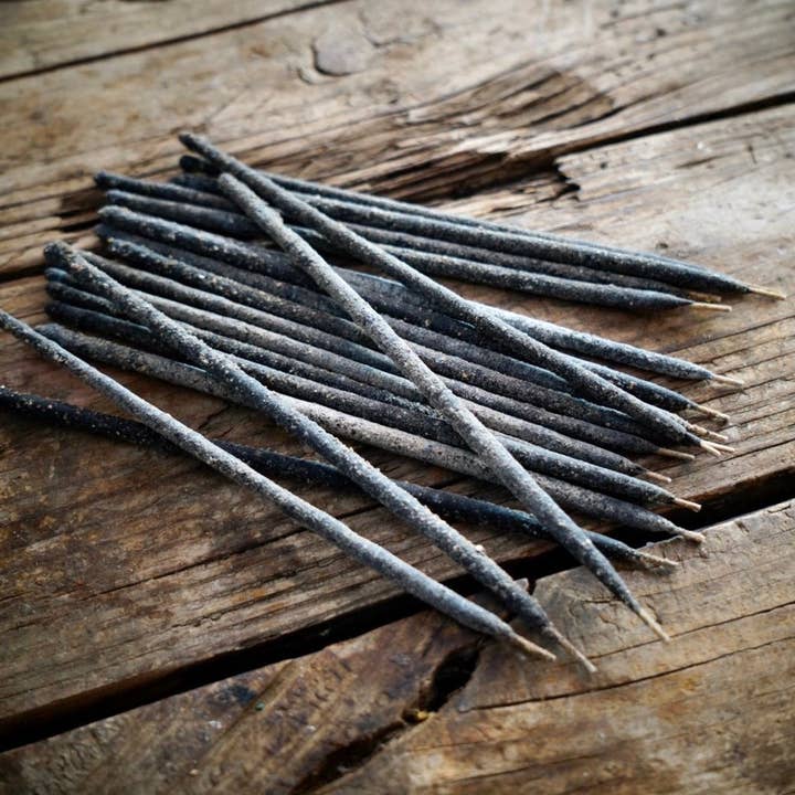 ReturnToTheRoots - Wholesale Incense - WHITE COPAL Resin Incense Sticks Artisan Hand Rolled Natural
