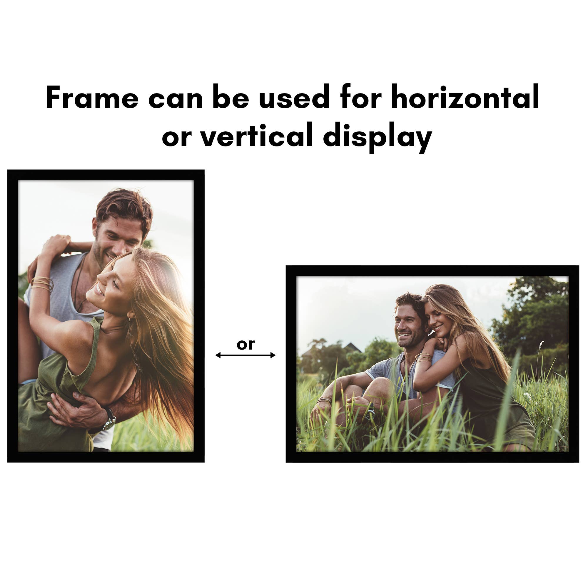 Americanflat - Wholesale Picture Frame - Americanflat 5 Pack Picture Frames With Mat Plexiglass Cover171