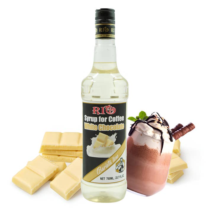 RIO – Großhandel Aromatisierter Sirup – Weiße-Schokolade-Kaffeesirup