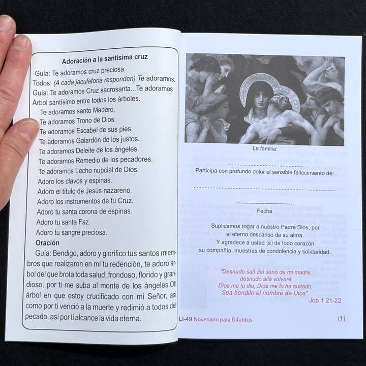 Oremus Mercy - Wholesale Book - Adult - Oraciones y Santo Rosario de Difunto Softcover Book