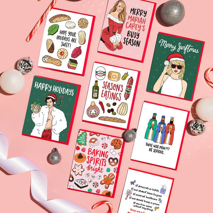 Brittany Paige - Wholesale Christmas Card - Italian Meat & Cheeses Holiday Card4