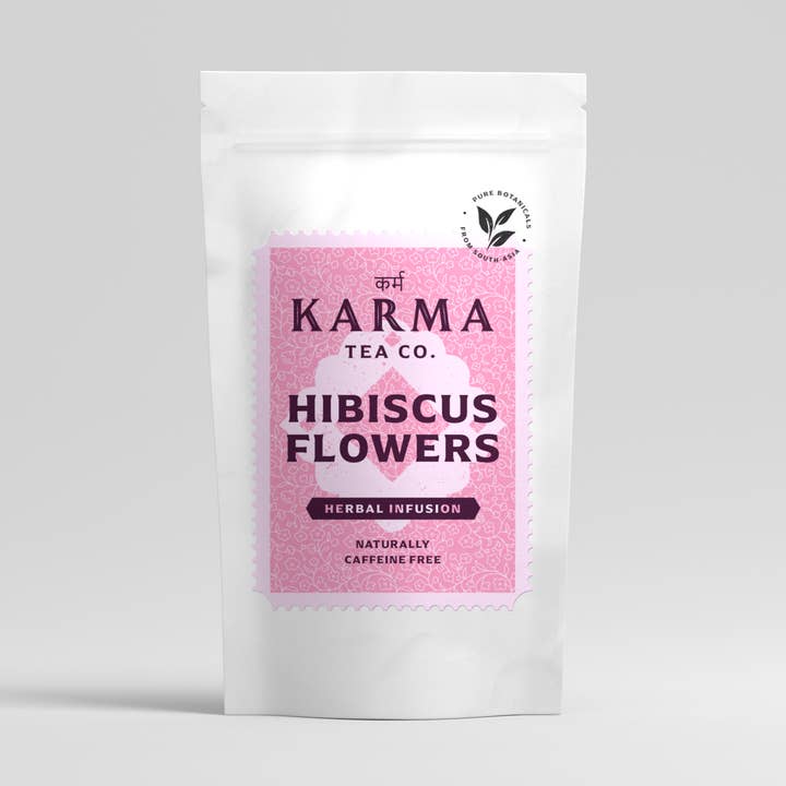 Fleurs d'hibiscus pour la vente par The Karma Tea Co.