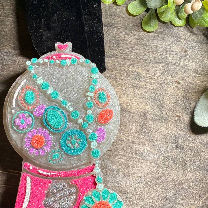 Machine à boules de gomme occidentale pour la vente par Lil Bit Sassy Lush Co