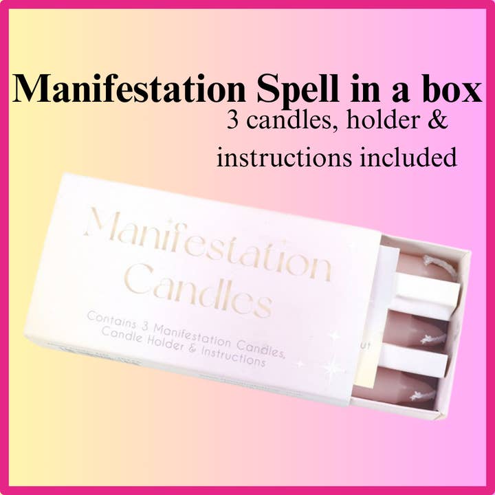 Magisk manifestationsbesværgelse i en æske for engroshandel hos Magic Craft House