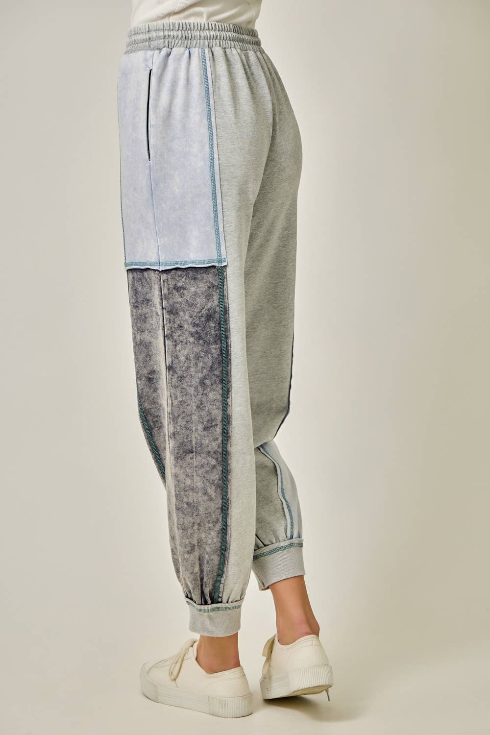 Mystree - Wholesale Pants - Women's - 61539 Color Blocked Track Pants12