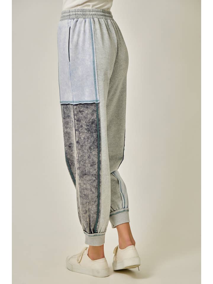 Mystree - Wholesale Pants - Women's - 61539 Color Blocked Track Pants12