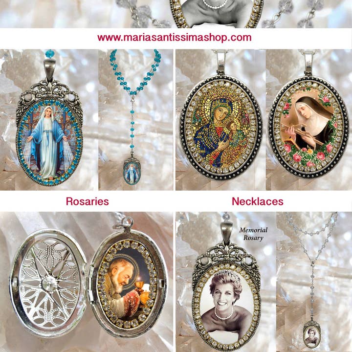 MariaSantissimaShop - Wholesale Pendant/Charm Necklace - Goddess Lakshmi Handmade Necklace Hindu Jewelry Medal Pendant3