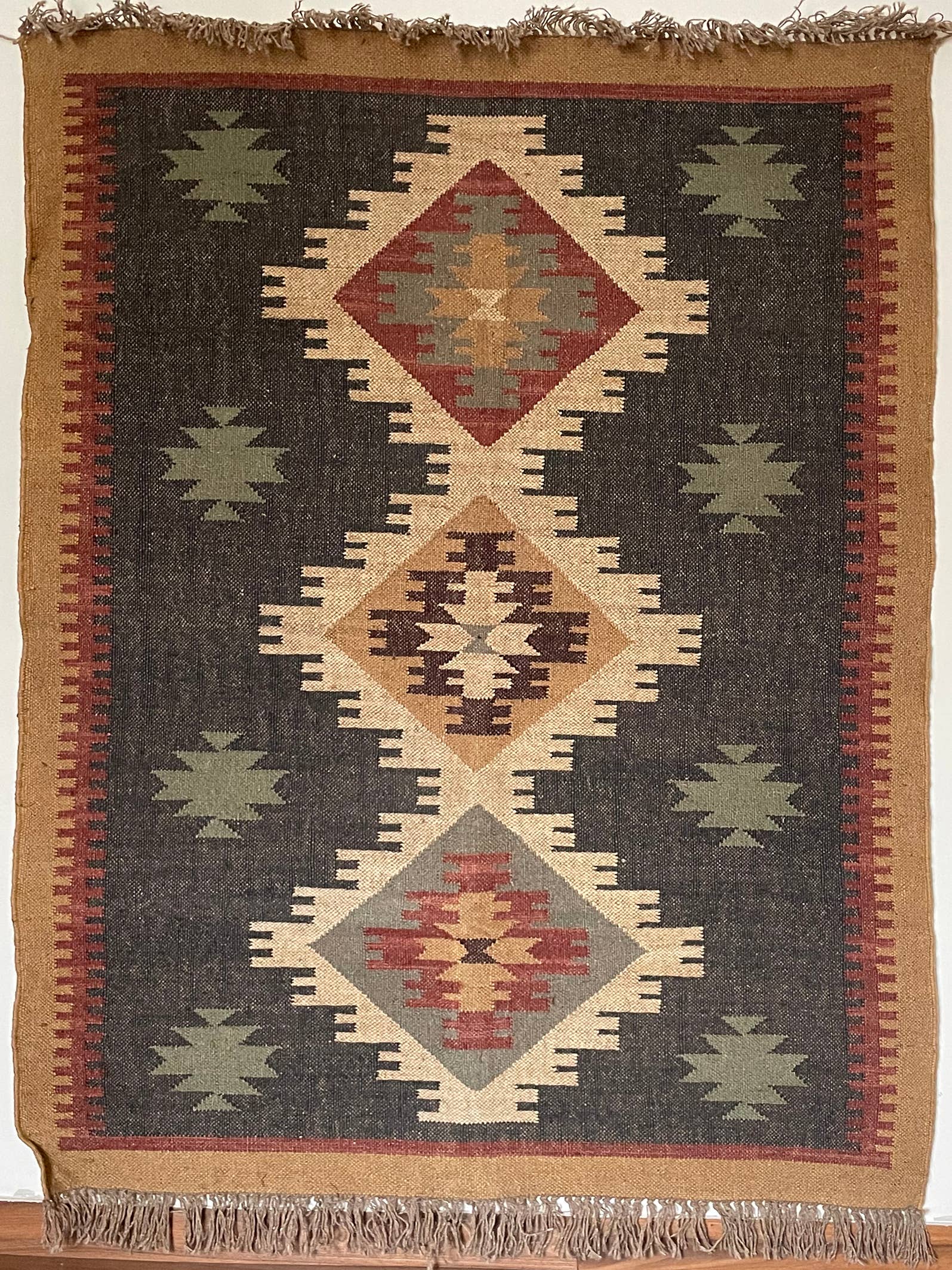 Rugs Boutique - Wholesale Area Rug - 4 x 6 Ft - Jute\Wool Handwoven Kilim, Home Decor, RUG\CARPET3