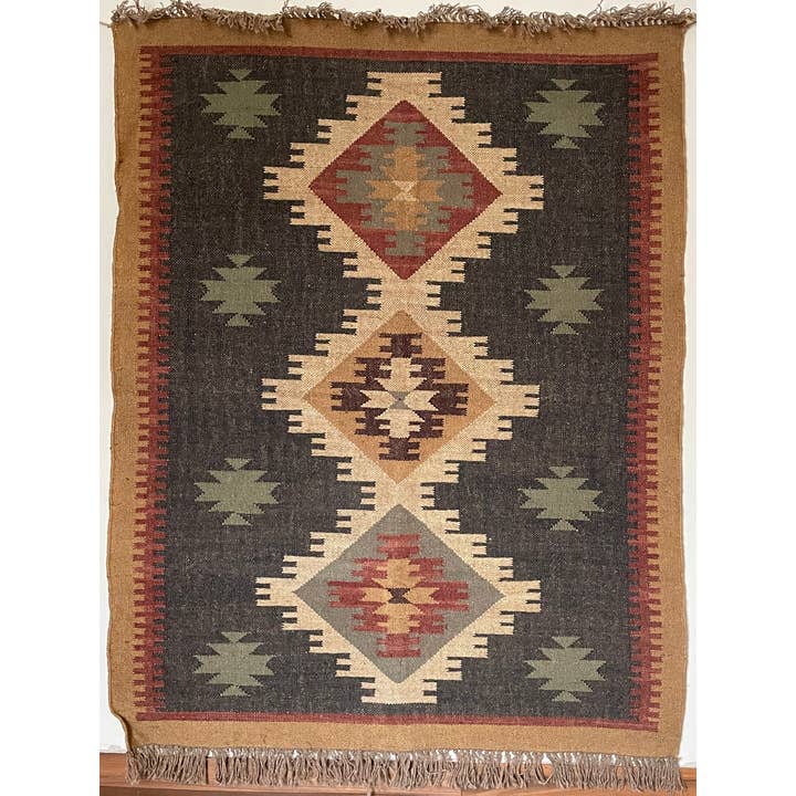 Rugs Boutique - Wholesale Area Rug - 4 x 6 Ft - Jute\Wool Handwoven Kilim, Home Decor, RUG\CARPET3