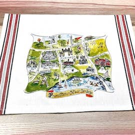 Coussin décoratif Princeton NJ (avec insert) pour la vente par Gooseberry Designs