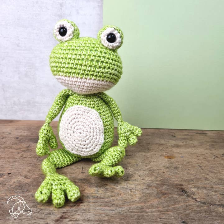 Hardicraft - Wholesale Knitting/Crochet Supplies - DIY Crochet Kit - Vinny Frog1