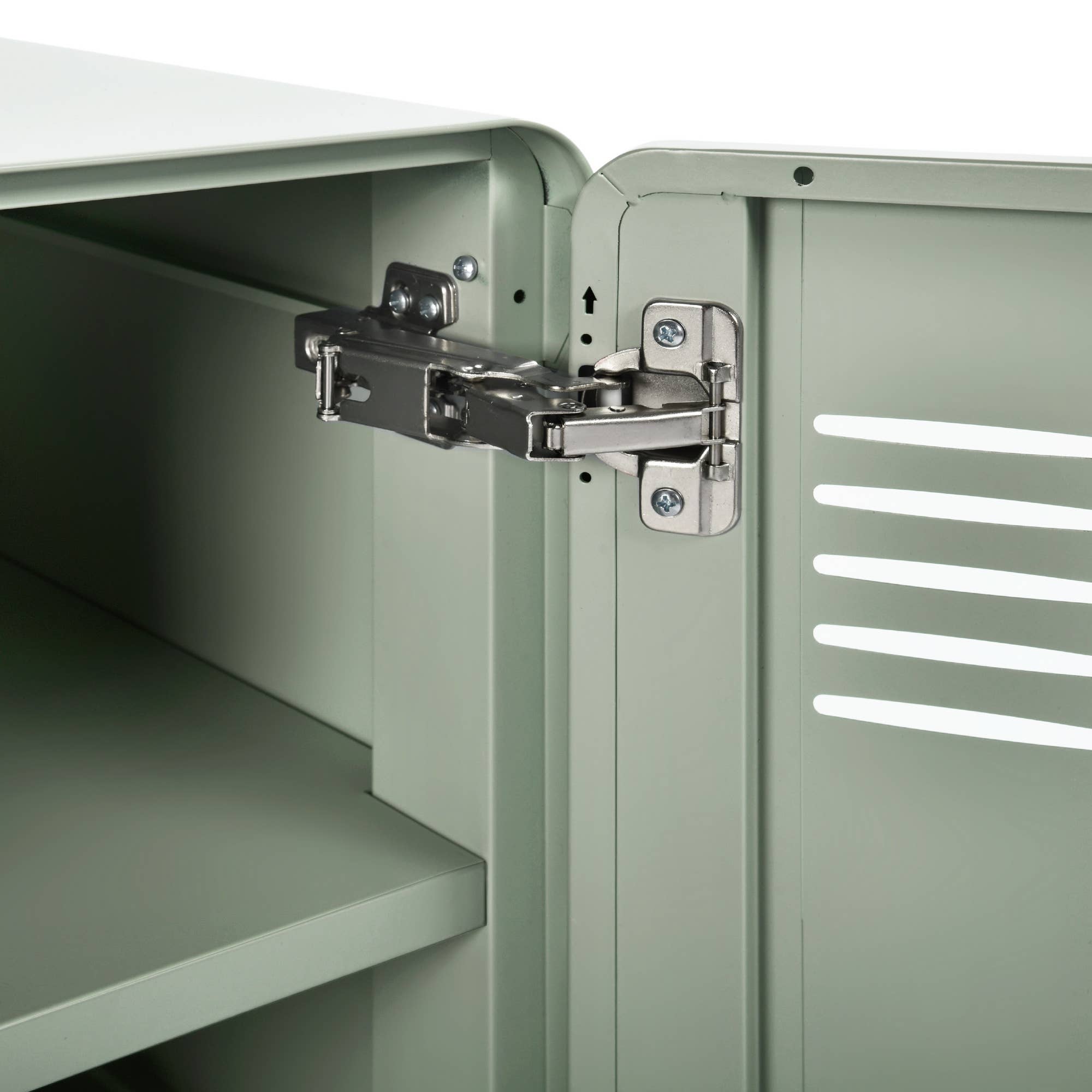 HOMYCASA DESIGN INC - Wholesale Cabinet - Industrial 2-Door Steel Storage Cabinet - 31.5" Wide22