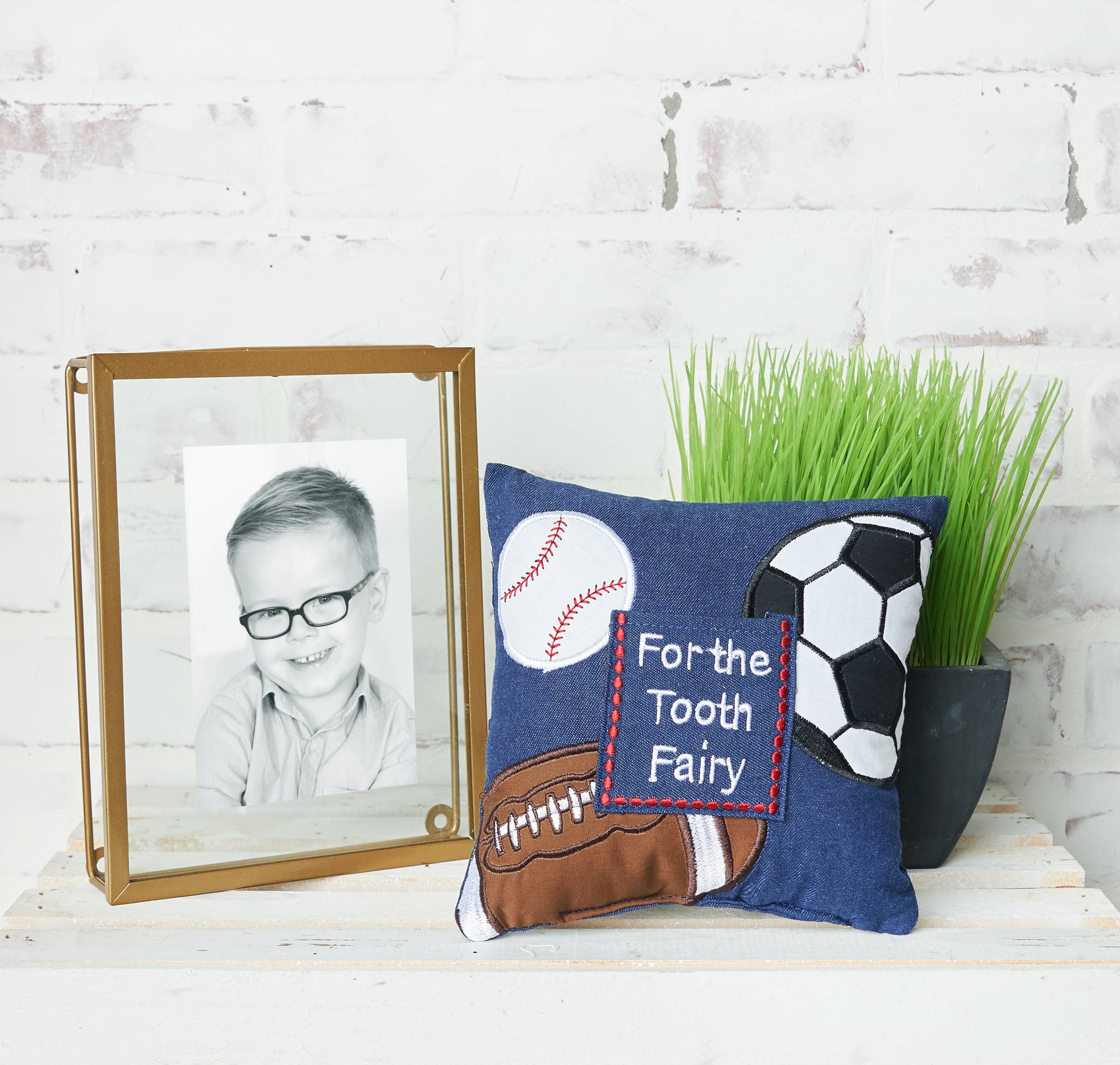 C&F Home - Wholesale Throw/Decorative Pillow - For The Tooth Fairy Sports Mini Throw Pillow1