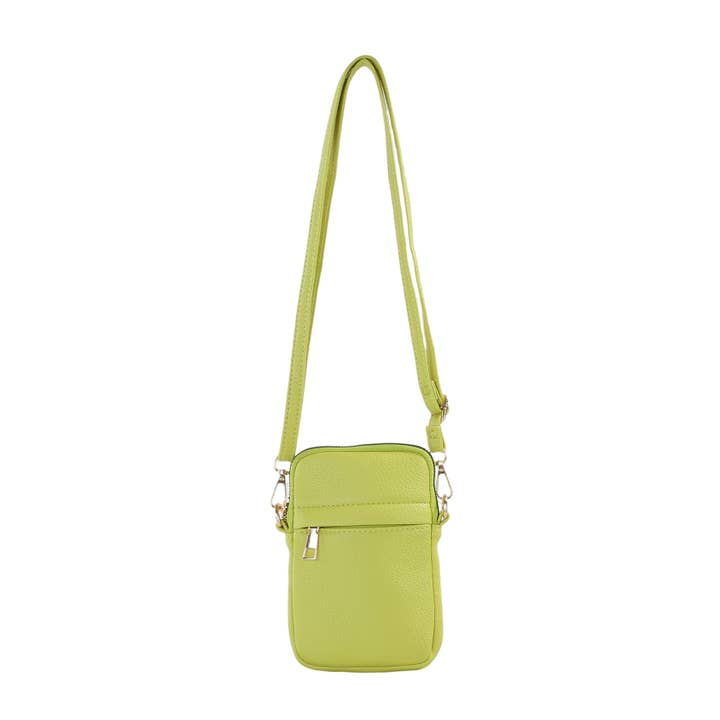 Papaya Fashion Ltd – wholesale Cellophane bag – TC2010-Zip Pocket Front Crossbody Phone Bag