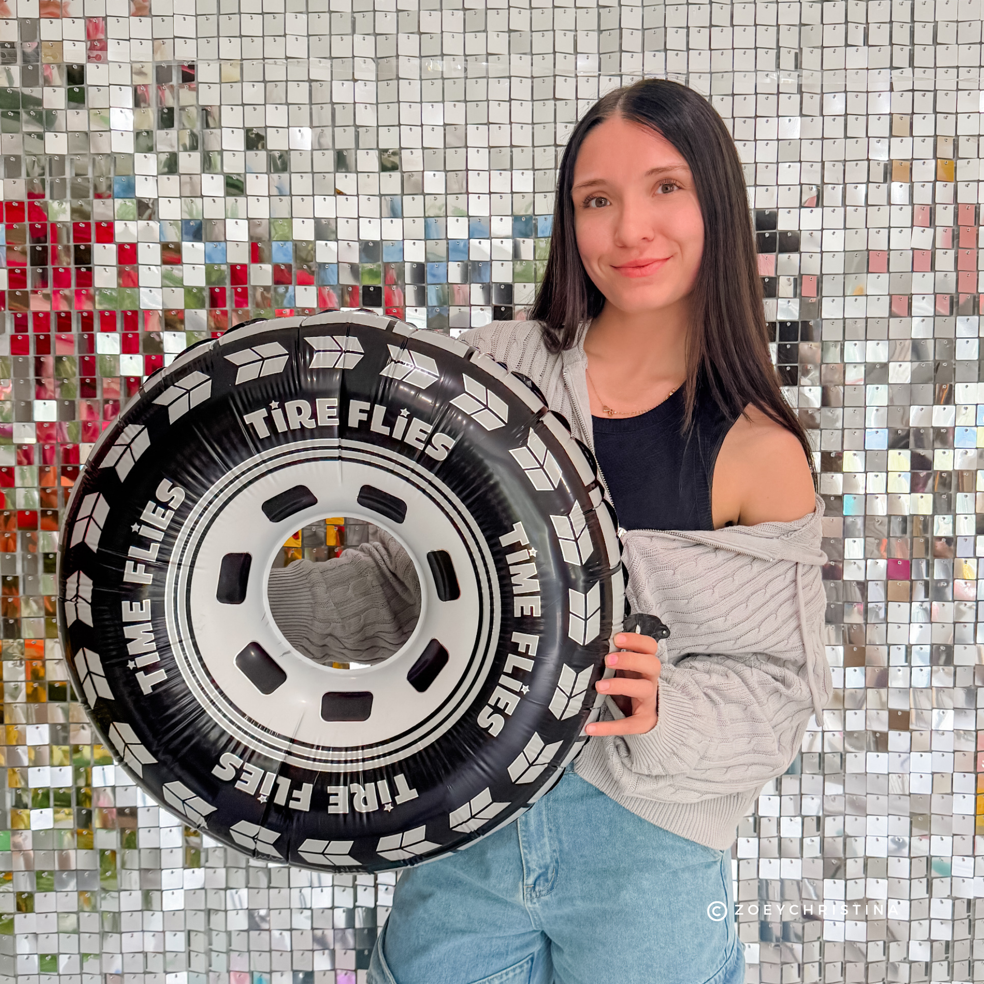 Zoey Christina - Wholesale Balloon - Tire Foil Balloon – Racing, Monster Truck & Car-Themed Party1