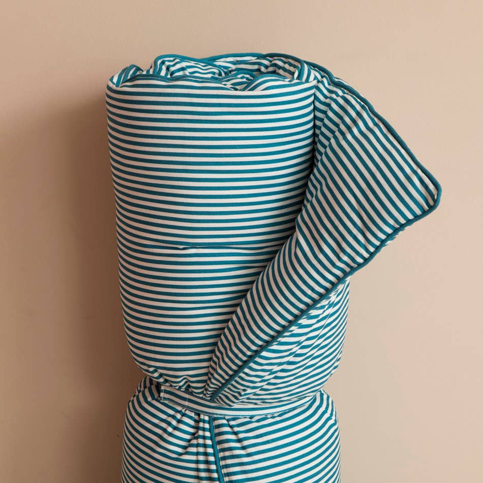 Mahe Homeware - Venta al por mayor Manta de cama - Cubrecama/saco de cama Bluesteel 85x200 cm4