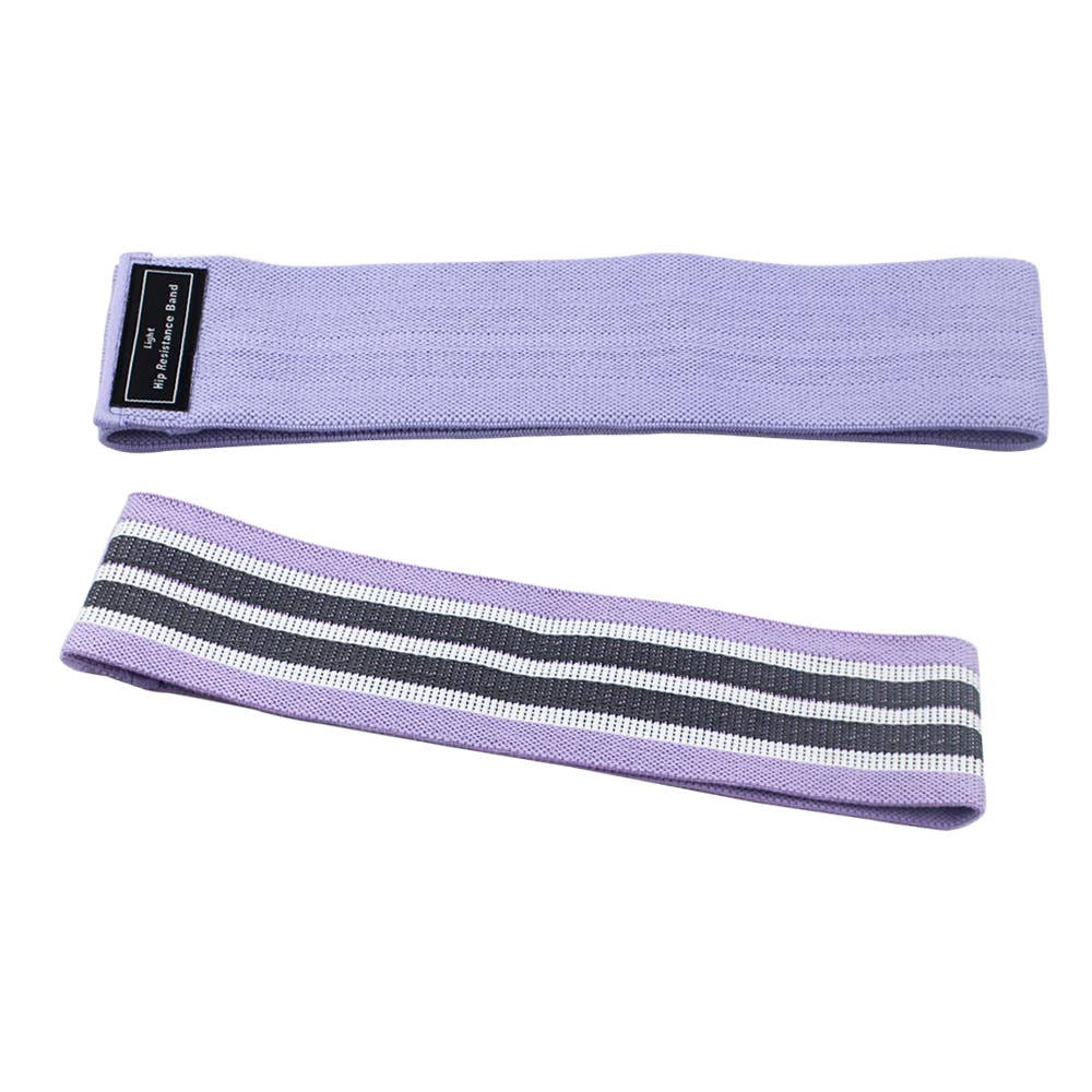 Thick Woven Resistance Band Set Purple for wholesale on Faire5