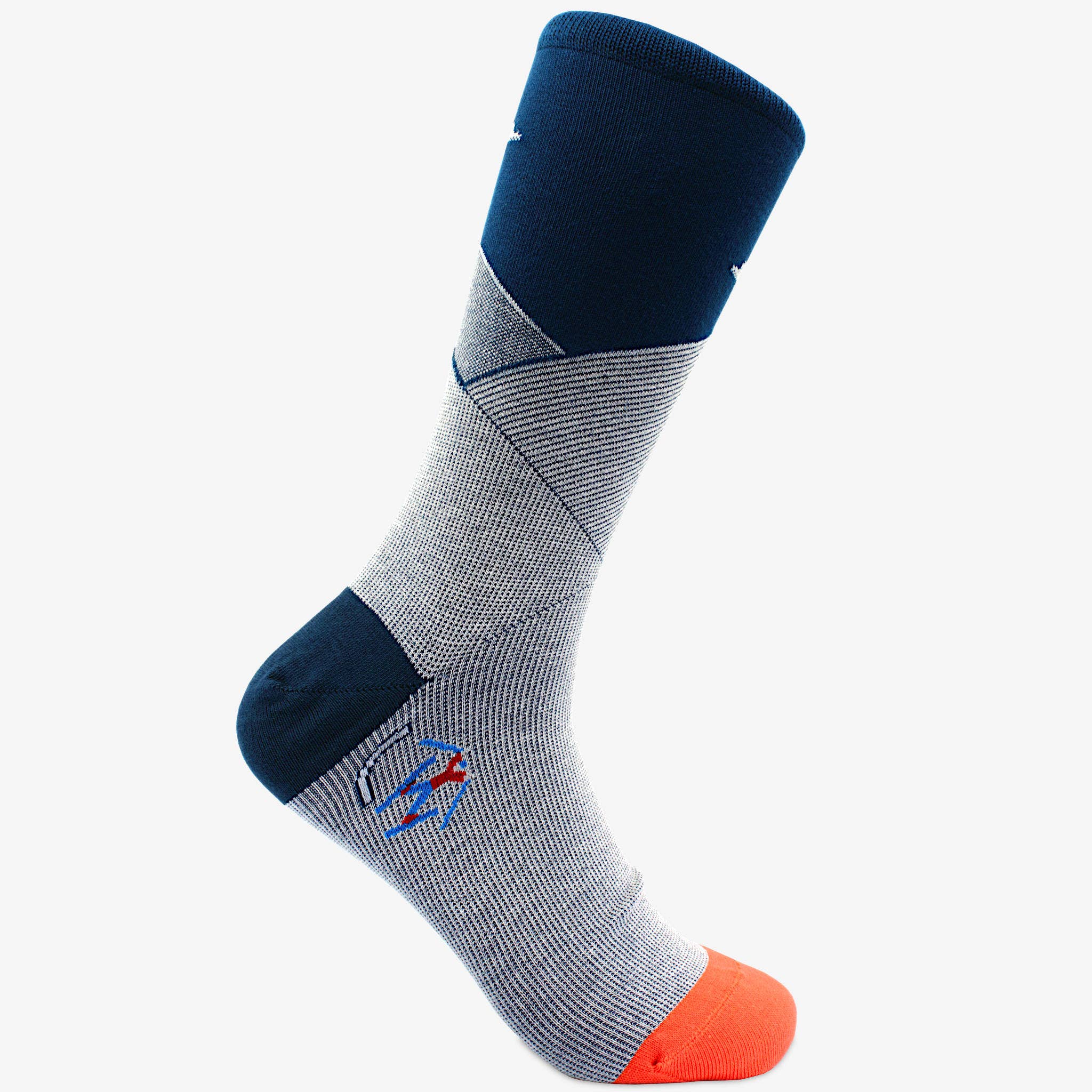 Soxfords – Meias - Homem por atacado – “Back Country” - Meias Finas para Homem com Tema de Esqui1