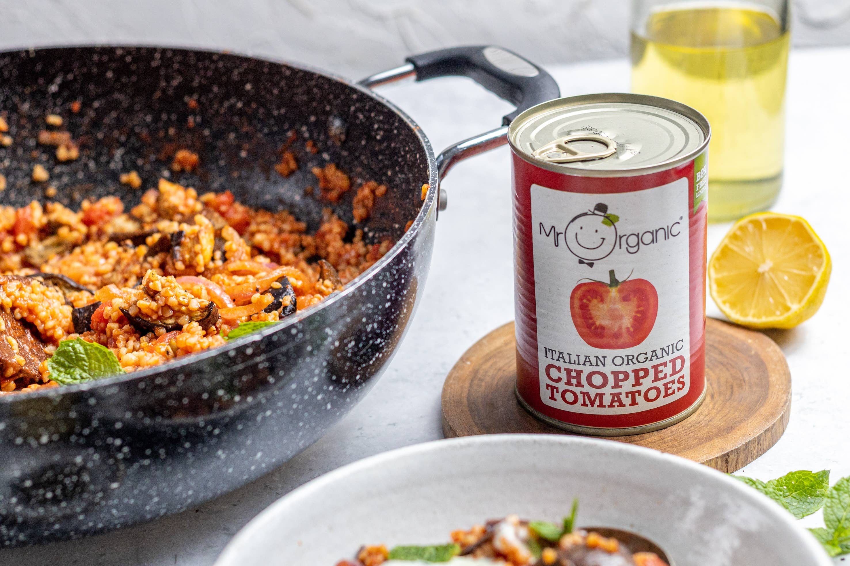 Mr Organic - Wholesale Canned vegetables - Italian Canned Chopped Tomatoes 400g1