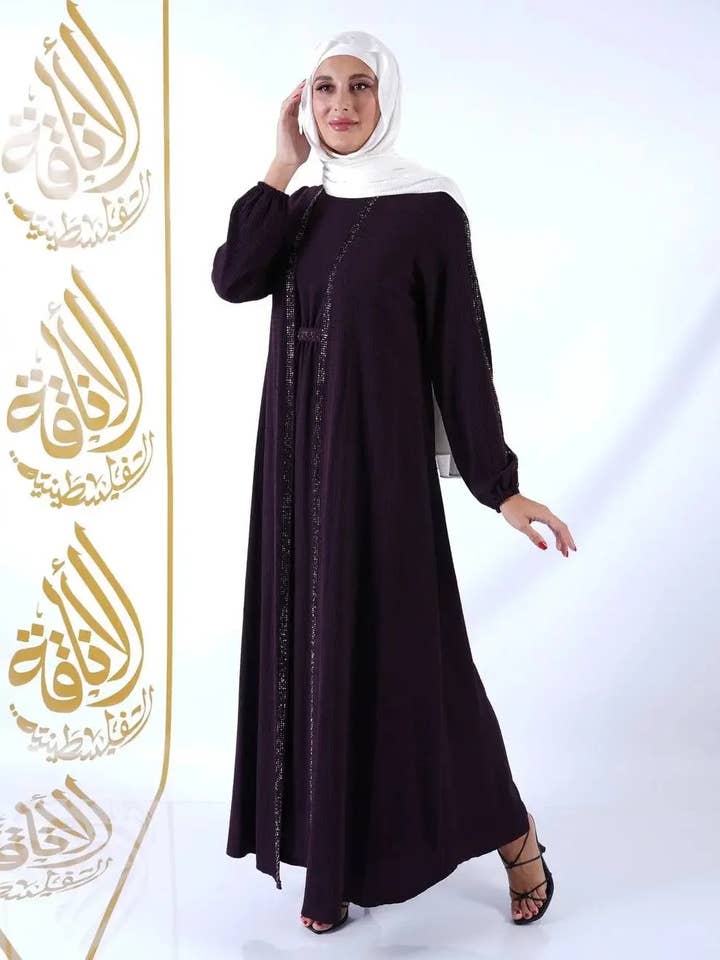Klassisk Abaya: Tidlös Elegans och Sofistikerad Stil för wholesale av Palestinian Elegance