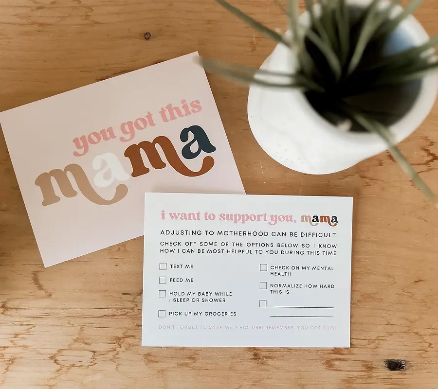 Card Construction Inc. - Wholesale Baby Card - You Got This Mama Card4