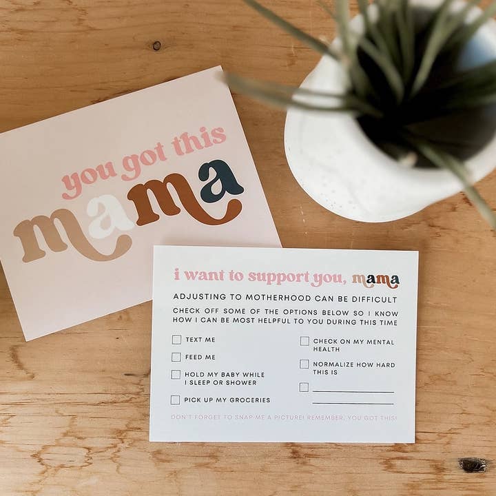 Card Construction Inc. - Wholesale Baby Card - You Got This Mama Card4