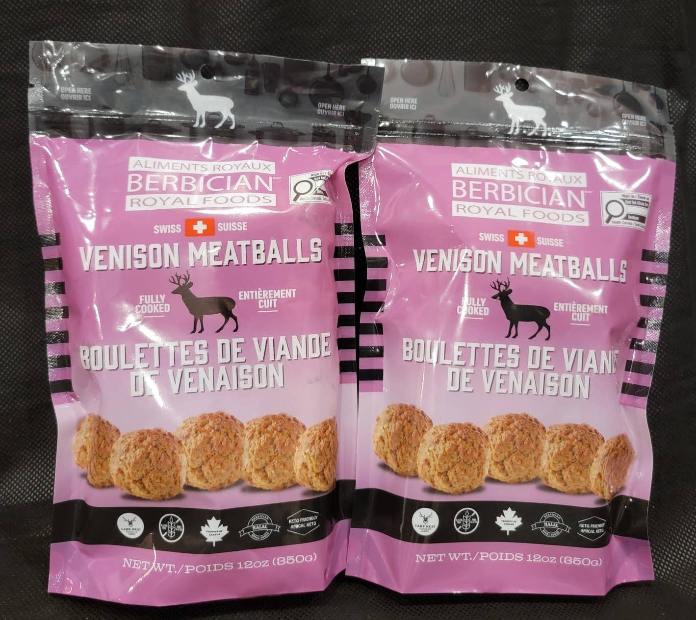 Berbician - Venta al por mayor Salchichas - Albóndigas de Venado Halal Totalmente Cocidas