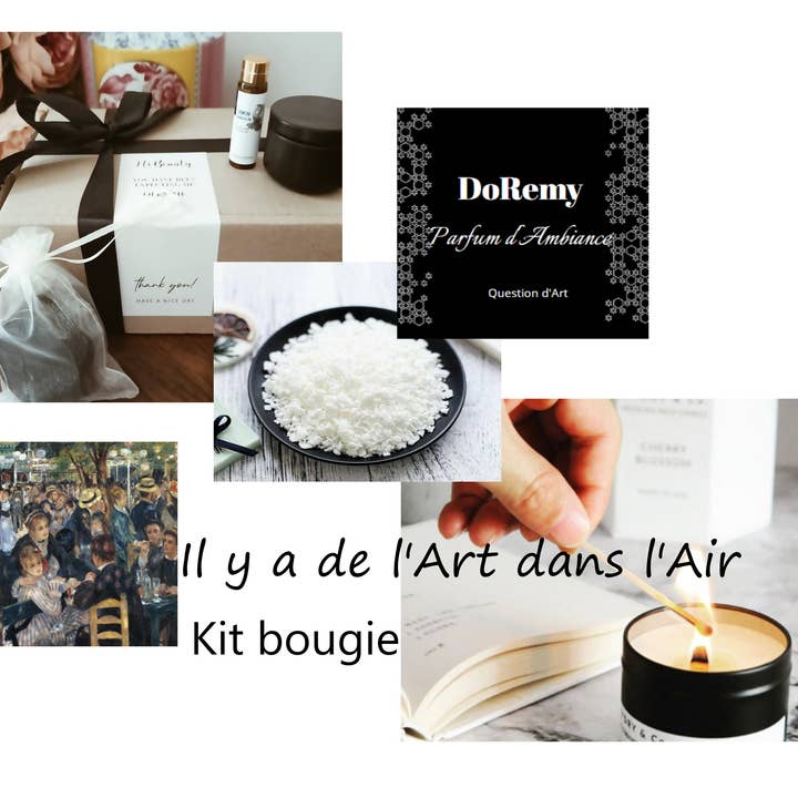 CANDLE KIT - Renoir Moulin de la Galette PERFUME for wholesale by doremy