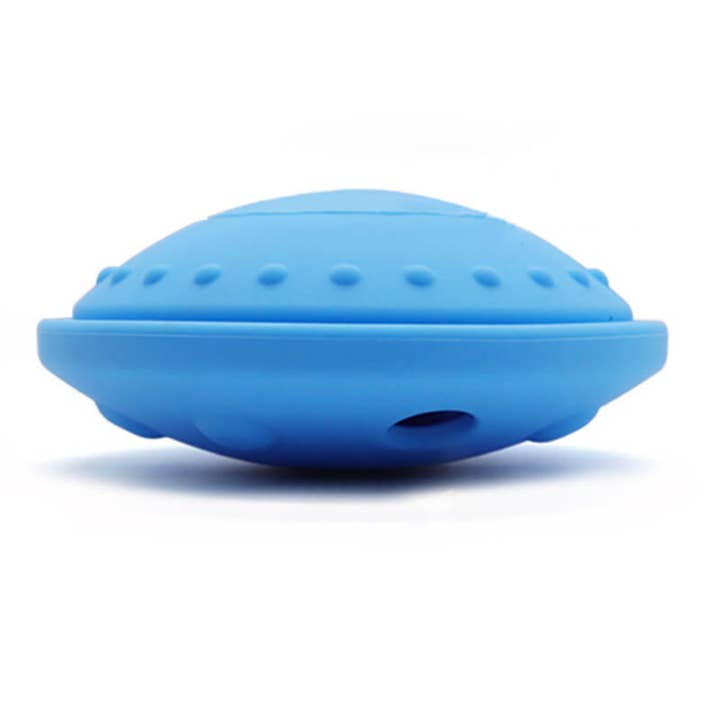 Dundies - Wholesale Pet Chew Toy - Dog - Dundies UFO Snack Attack Enrichment Toy - Blue