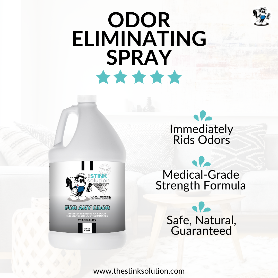 The Stink Solution - Wholesale Deodorizer - For Any Odor Eliminating Spray - Gallon9