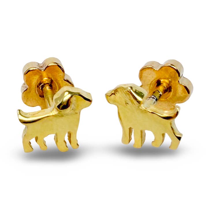 ETHICGOODS - Wholesale Stud/Post Earrings - Dog Tiny Stud Earrings0