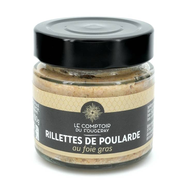 Hühnerrillettes mit Foie Gras 100g für den Großhandel von LE MOTTAY GOURMAND