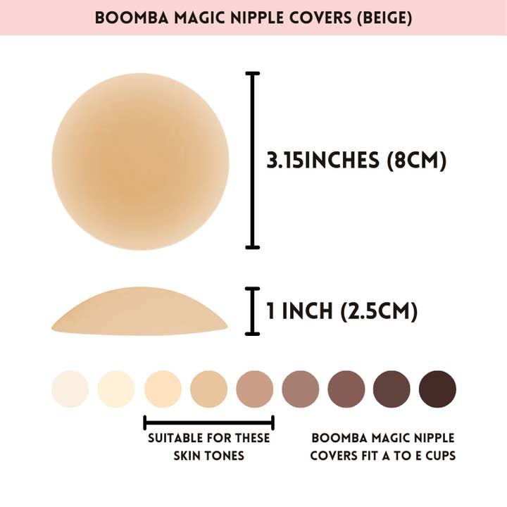 Magic Nipple Covers for wholesale by BOOMBA