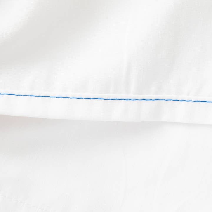 Arkwright Home - Wholesale Flat Sheet - Cotton/Poly Flat Bed Sheets 6pk, 200TC White, Size Options3