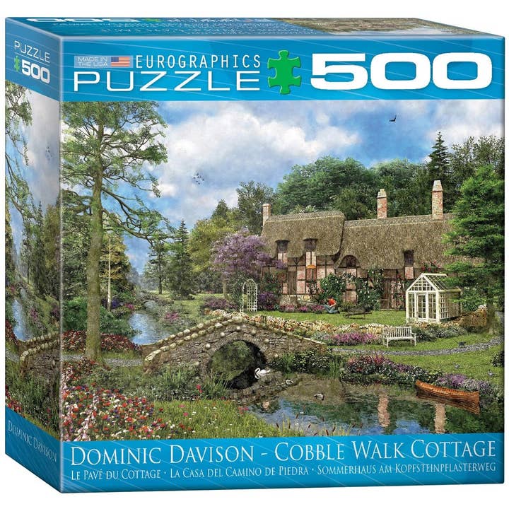 Cobble Walk Cottage for wholesale by Eurographics Puzzles USA