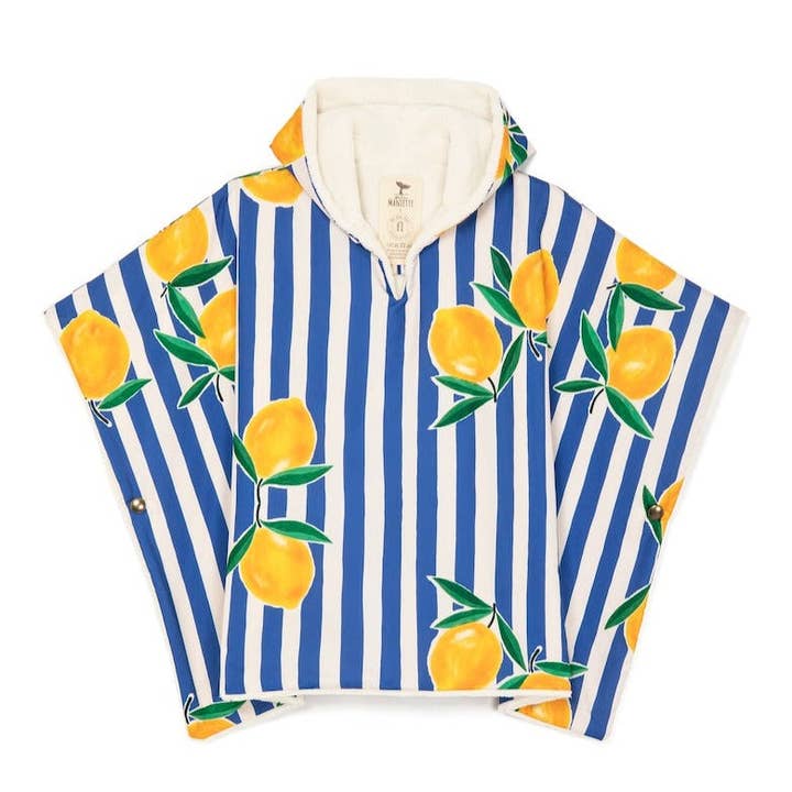 Poncho infantil Amalfi - THE NICE FLEET x ATELIER MANIETTE por atacado de The Nice Fleet