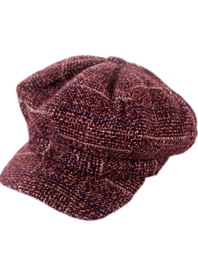 Ekartini – Großhandel Baskenmütze – Damen – Vintage-Karierter-Baskenmütze3