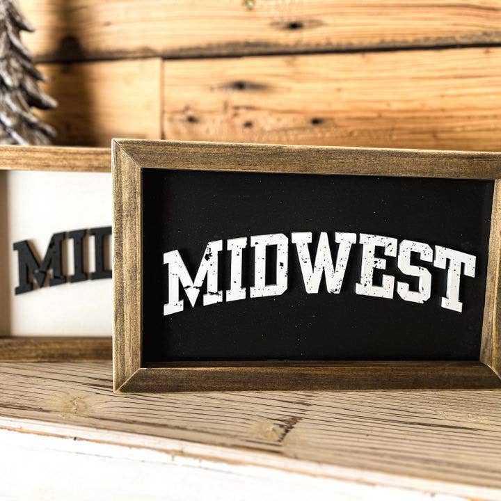 Midwest Sign | Midwest Art | Midwest Decor | Wisconsin Home for wholesale by The Farmer's Wife