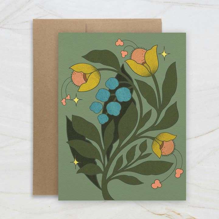 GREETING CARD | Botanical Zest for wholesale by BOUCHETTE & CO. LLC