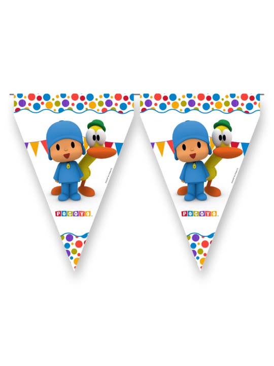 Bandeirola Pocoyo 3 metros por atacado de Fiestora