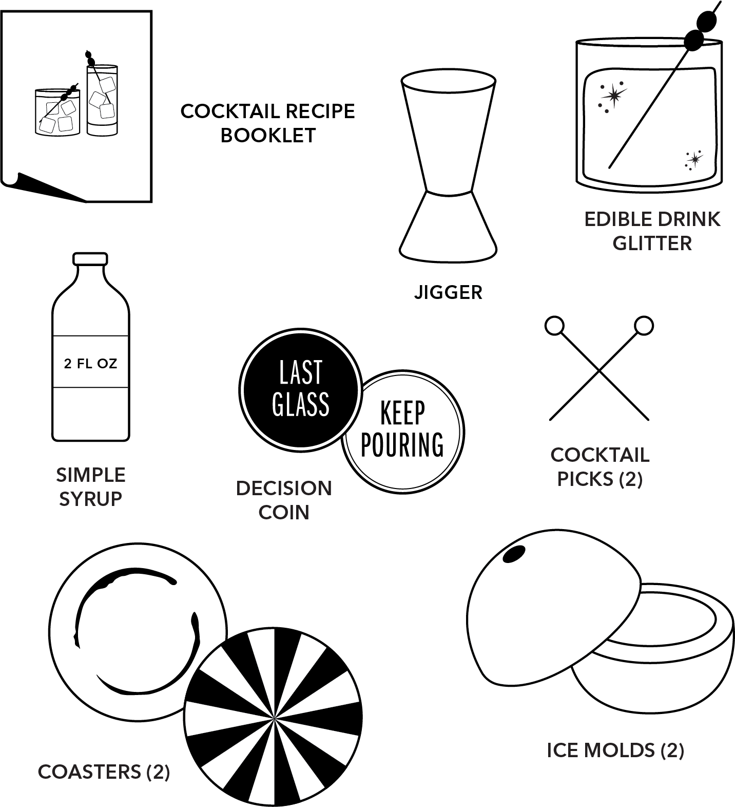 Pinch Provisions - Wholesale DIY Drink Kit - Cocktail Kit | Olive Green3