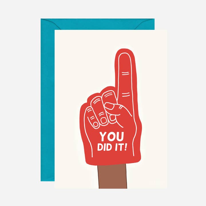 Vous l'avez fait ! Carte de remerciement 2 pour la vente par Pearl Ivy