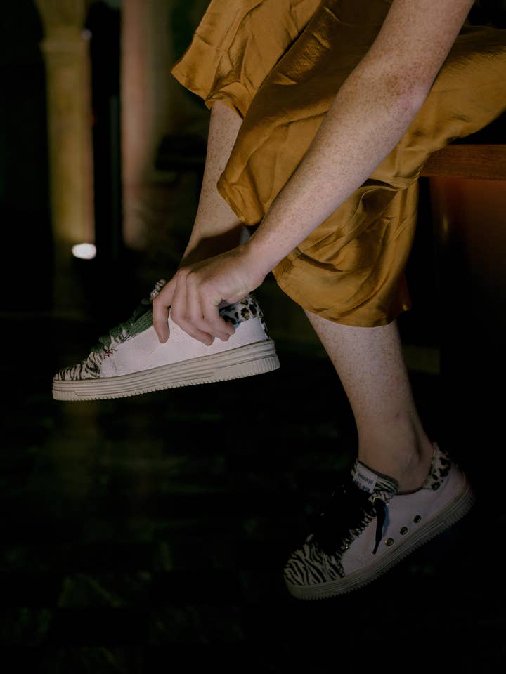 Lederen sneakers Lighty Savage voor wholesale door Shinkokyu