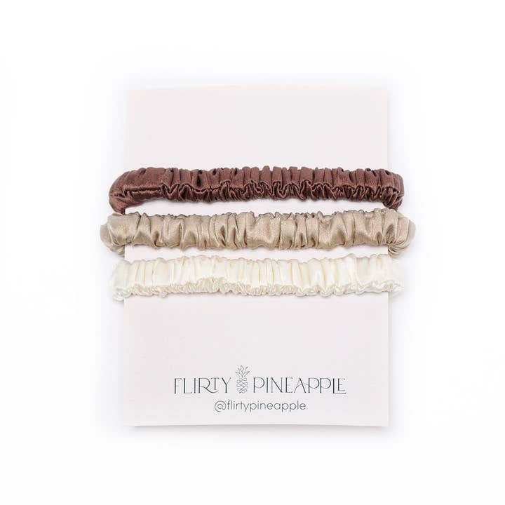 Flirty Pineapple - Wholesale Hair Tie - Silk Hair Ties